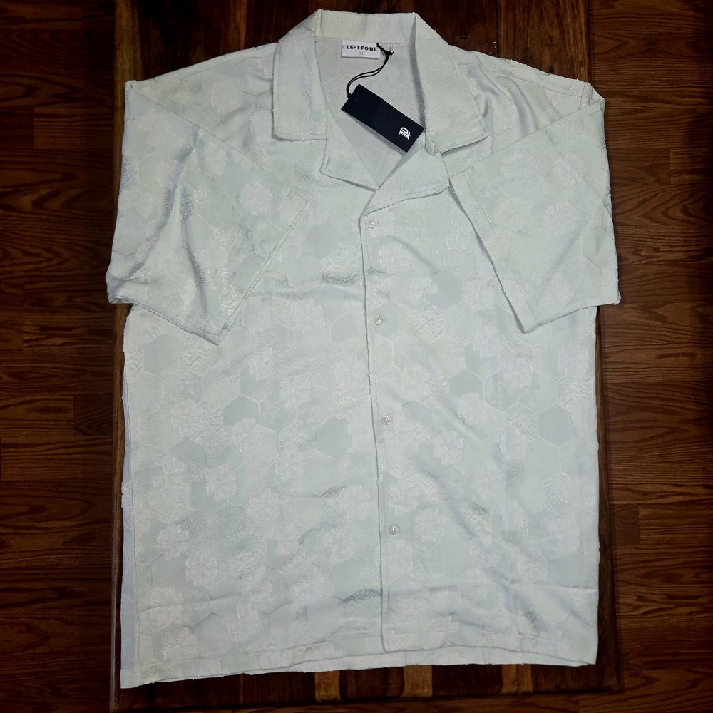 Left Point Men's Light Green Shirt